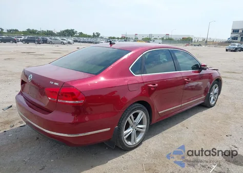 2015 Volkswagen Passat 2.0L Tdi Sel Premium из США, поврежденный, VIN 1VWCV7A3XFC064311